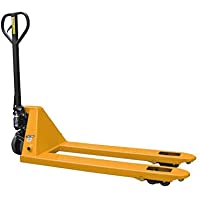 packer PRO Transpaleta Manual Profesional con Rueda de Nylon Resiste Hasta 2500Kg